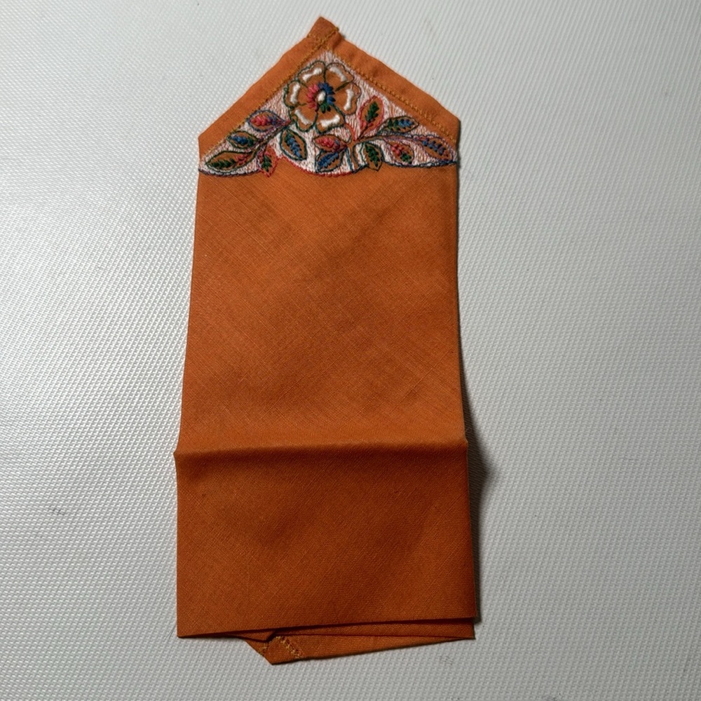 Vintage Embroidered Handkerchief